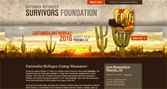 Desktop Screenshot of gatumbasurvivors.org
